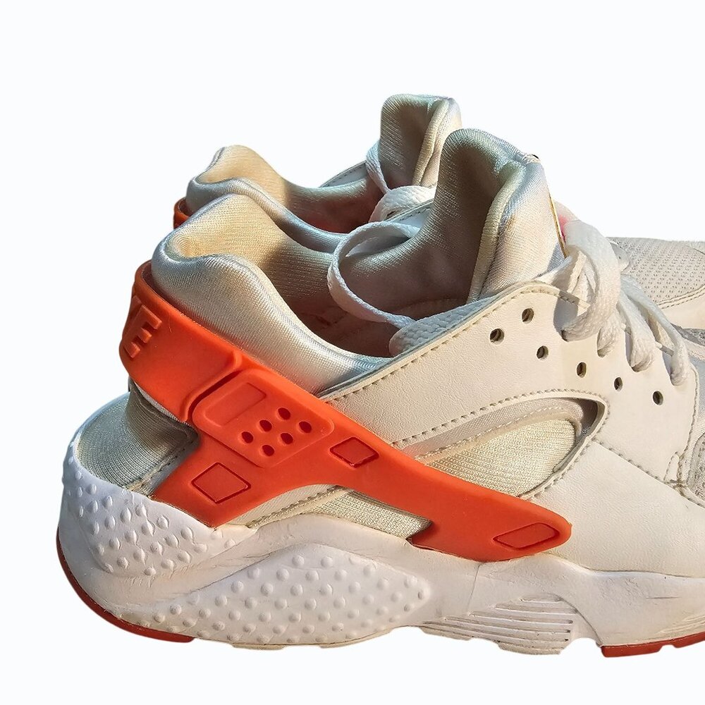 Nike Air Huarache Run GS 'White Racer Pink' 654280-108 6.5 Youth / Womens 8 EUC - Picture 7 of 15